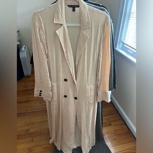 Zara summer trench coat size: S-M
